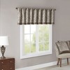 MAYEERTY 50x18" Jacquard Window Valance Navy - 3 of 4