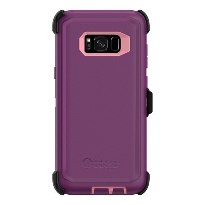 OtterBox DEFENDER SERIES Case & Holster for Galaxy S8 Plus - Vinyasa Plum (77-54584) - Refurbished