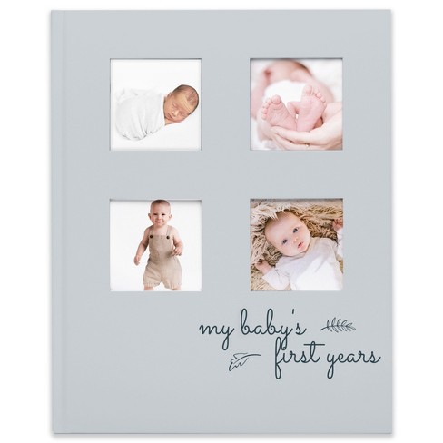 Pearhead hello Baby Baby Memory Book - Gray : Target