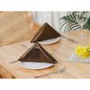 Unique Bargains Restaurant Wedding Banquet Sateen Napkins 20 x 20 Inches 6 Pcs - 2 of 4