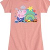 Girls' - Peppa Pig - George Toy Train Fitted Short Sleeve Graphic T-Shirt - 2 of 4