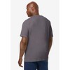 KingSize Men's Big & Tall No Sweat Crewneck Tee - 3 of 4