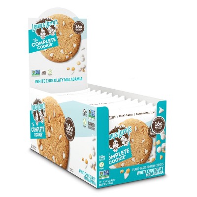 Lenny & Larry's Complete Vegan Cookie - White Chocolate Macadamia - 12ct