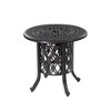 PAGED Aluminum Outdoor Dining Table Elegant Patio Table with Removable Ice Bucket for Patio, Deck, Poolside - 4 of 4