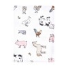 Hudson Baby Flannel Burp Cloth 12pk, Farm World, One Size - 3 of 4