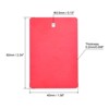Unique Bargains Blank Waterproof Eyelet Hole Plastic Shipping Tags 100 Pcs - 2 of 4