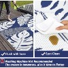 Waterproof Outdoor Rug – Reversible Plastic Straw Rug, Foldable, UV-Resistant with Bag & Stakes for Patio, RV, Camping, Picnic, Deck - 4 of 4