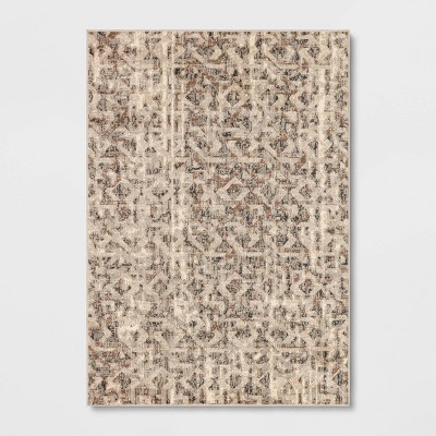 Photo 1 of Eliot Geo Area Rug Gray - Threshold™