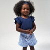 Gerber Toddler Girls' Floral Pull-On Shorts, 2-pack - 2 of 4
