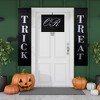 Northlight Trick or Treat Outdoor Halloween Banners - 19.25" - Black and White - Set of 3 - 4 of 4