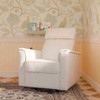 Namesake Willa Deluxe Power Glider Recliner with Heat and Massage - 2 of 4