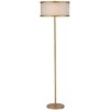 Evie Mesh Floor Lamp - Antique Gold - Safavieh - image 2 of 4