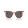 Tory Burch TY 7203U 199087 Womens Square Sunglasses Transparent Orange 53mm - 2 of 4