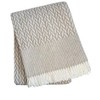 HomeRoots 55" X 70" Cinnamon Cotton Blend Woven Plush Throw Blanket with Fringe - 4 of 4