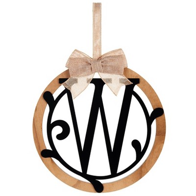 The Lakeside Collection Monogram Hangings - W
