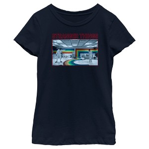 Girl's Stranger Things Henry Vs Eleven T-Shirt - 1 of 4