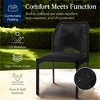Best Choice Products Set of 2 Indoor/Outdoor Aluminum Woven Side Dining Chairs w/ All-Weather Rope - 4 of 4