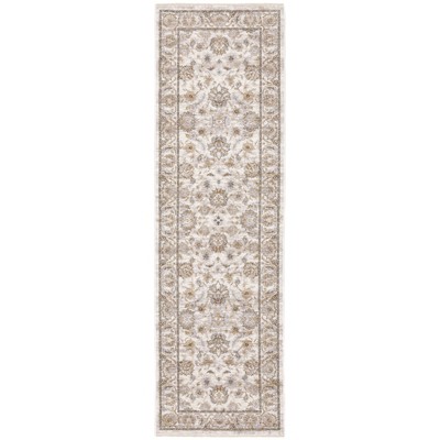 Oriental Weavers Maharaja 070W1 Ivory/ Grey Indoor Area Rug - 2'3" x 7'6"