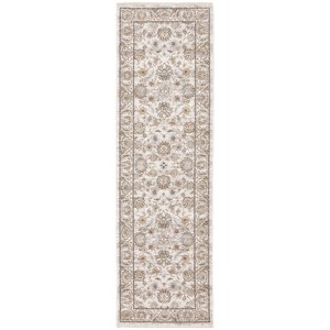 Oriental Weavers Maharaja 070W1 Ivory/ Grey Indoor Area Rug - 2'3" x 7'6" - 1 of 4