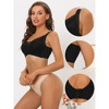 INSPIRE CHIC Women's Adjustable Straps Minimizer Full Coverage Mesh Underwire Bra 3 Packs - 3 of 4