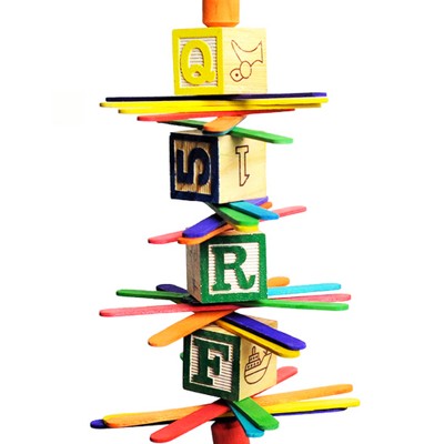 AE Cage Company Happy Beaks Spiral Fan Bird Toy