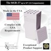 Advanced Organizing Systems - MGR-37 Roll File Storage Box - Corrugated 37x17.5x17.5 With 16 Compartments - 3 of 4