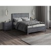 NicBex Modern Wood Twin Size Platform Bed Frame with Headboard,Under Bed Storage,Box Spring Needed,Easy Assembly,Espresso/Walnut/White/Gray - 3 of 4