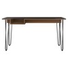 XIYUYEU Home Office Desk 47.3" Writing Desk with 2 Large Drawers, Hairpin Legs for Office - 4 of 4
