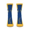 MLB Milwaukee Brewers Adult Crew Socks: Cushioned Heel & Toe, Knit Fabric - 2 of 3