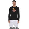 California State University - Dominguez Hills Adult Sport Long Sleeve Shirt Primary Logo, Athletic Heather - 3 of 4