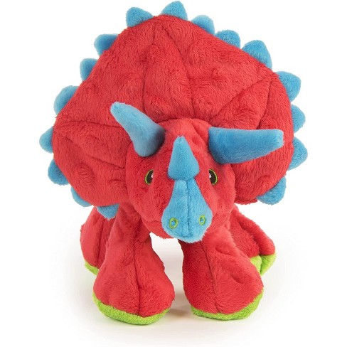 goDog Skinny Dragons Squeaker Plush Pet Toy for Dogs & Puppies