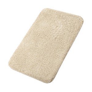 PiccoCasa Plush Shaggy Non-Slip Bath Mat Thick Bathroom Rug Show Door Mat Carpet - 1 of 4