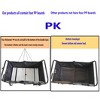 Racxily Folding Wagon Garden Shopping Beach Cart, Utility Grocery Car with Side Pocket for Camping Garden Sports - 4 of 4
