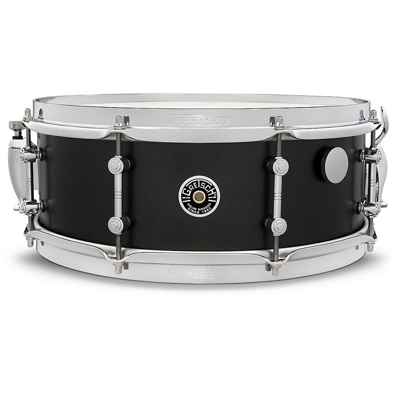 Gretsch Drums Brooklyn Standard Snare Drum 14 x 5.5 in. Satin Black Metallic, 1 of 7