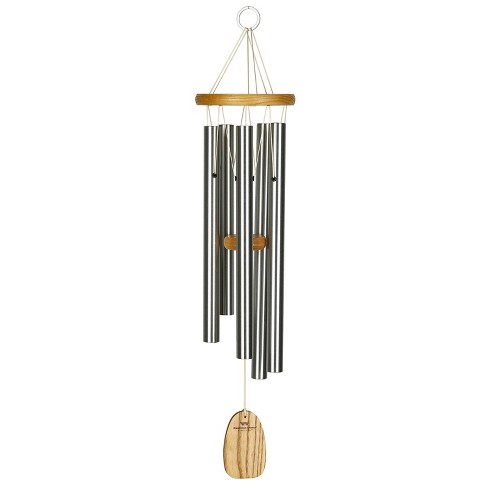 Woodstock Chimes Signature Collection, Chimes of Bali, 25'' Silver Wind Chime BWS - image 1 of 4