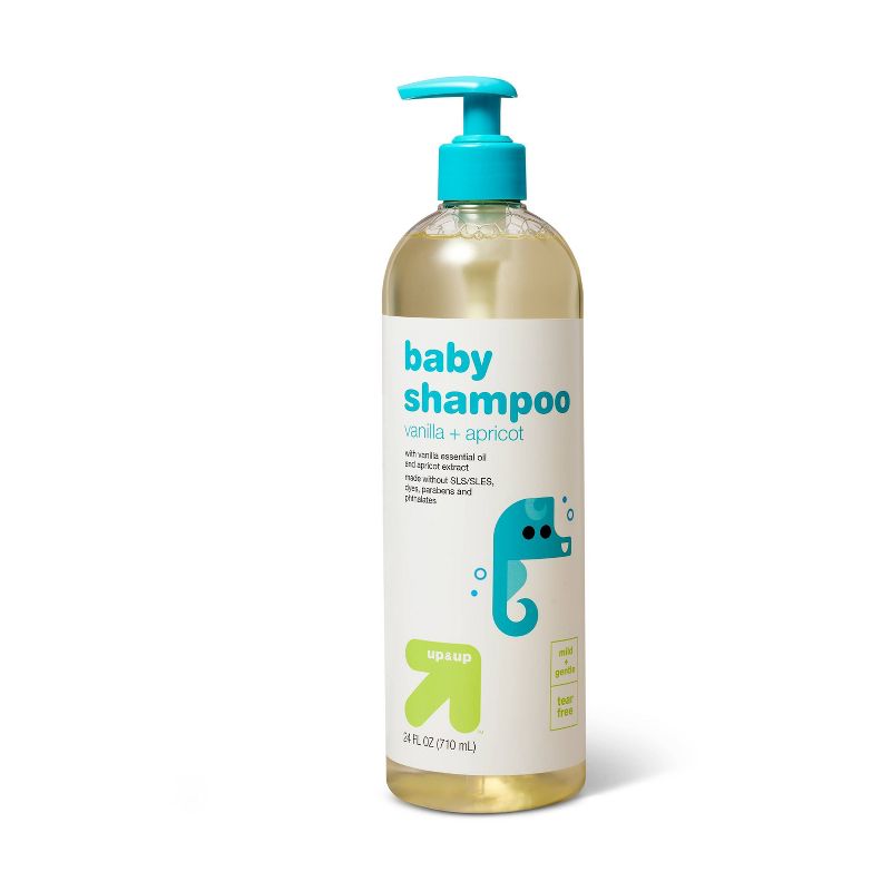 Baby Shampoo with Vanilla &#38; Apricot - 24 fl oz - up &#38; up&#8482;, 1 of 10
