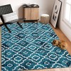 Modern Area Rug Machine Washable Moroccan Geometric Rug Farmhouse Boho Rug - 3 of 4