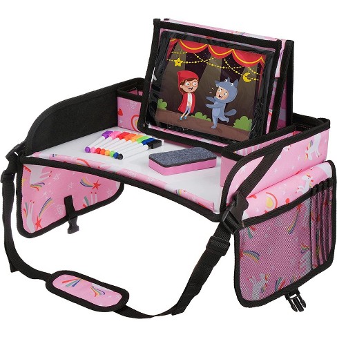 Baby Car Seat Travel Play Tray - Kids Activity Tray Table - Toddler Travel  Desk