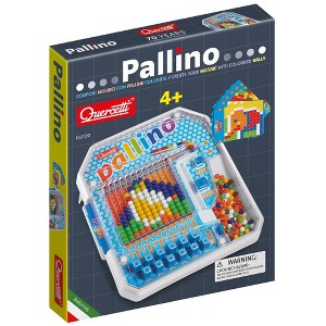 Quercetti: Pallino - Mosaic Toy, Colored Balls, STEM Activity, Design Cards - 1 of 4