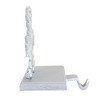6.5 Inch Cast Iron Silver Stocking Holder Mantle Silver Stocking Holders - 3 of 3