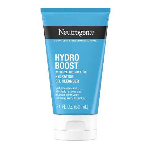 Neutrogena Hydro Boost Lightweight Hydrating Facial Cleansing Gel With  Hyaluronic Acid - Travel-size - 2 Fl Oz : Target