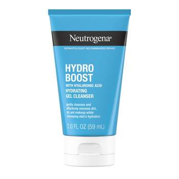 Neutrogena Hydro Boost Lightweight Hydrating Facial Cleansing Gel with Hyaluronic Acid - Travel-Size - 2 fl oz