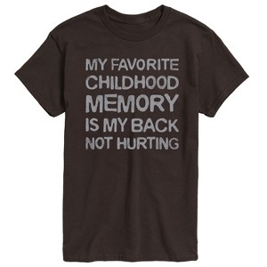 Men's - Instant Message - Funny Childhood Memory Short Sleeve Graphic T-Shirt - 1 of 4