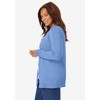 Woman Within Plus Size Perfect Long-Sleeve Cardigan - 4 of 4