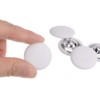 Unique Bargains Round Metal Sewing Cloth Covered Button 10 Pcs - 4 of 4