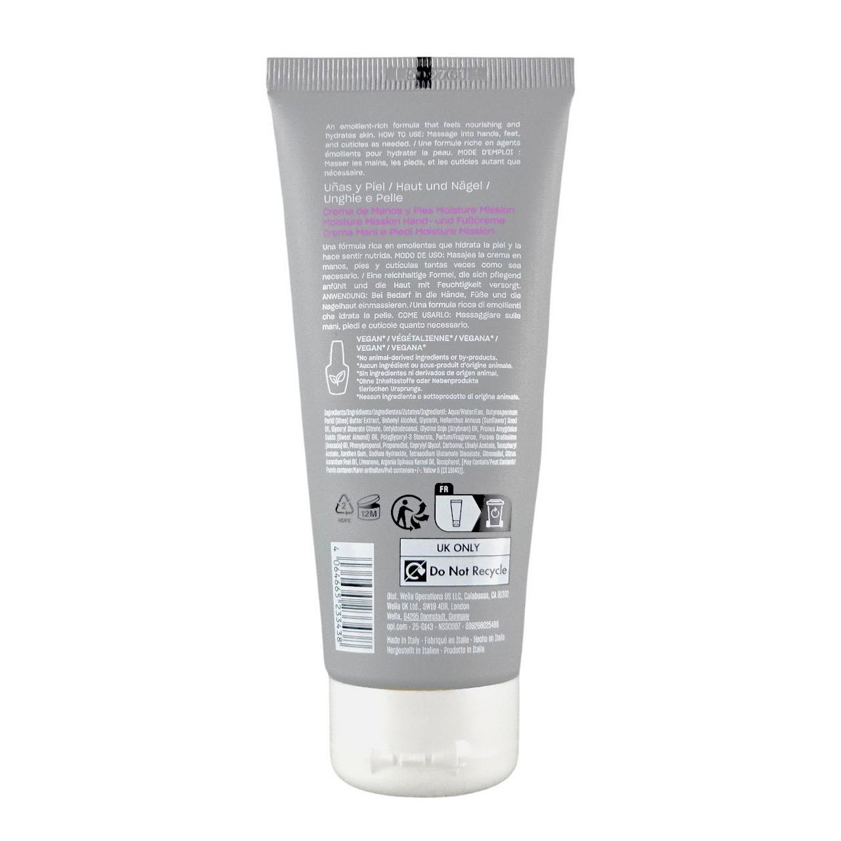OPI Nature Strong Hands & Feet Moisture Misson Hand & Foot Cream - 3.4oz - Your Mission for Moisture has been Accomplished - thumbnail 5