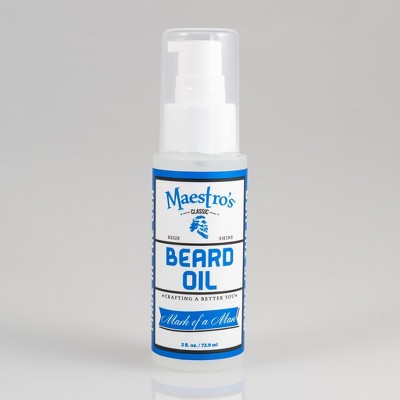 Maestro's Mark of a Man Aromatic Beard Oil - 2 fl oz