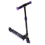 Huffy Black Panther Electro Light In Line 100mm Kids' Kick Scooter - Black