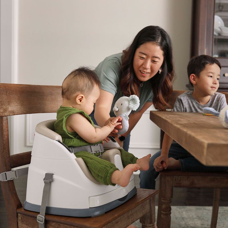 Ingenuity Baby Base 2-in-1 Booster Feeding and Floor Seat with Self-Storing Tray, 4 of 29