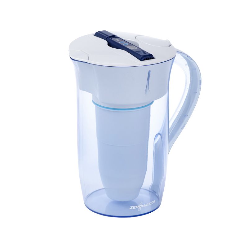ZeroWater 10-Cup Ready Pour Water Purification Pitcher Bundle, 1 of 8